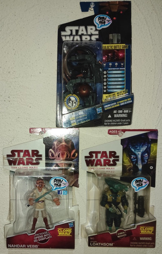 Star Wars 3.75 Destroyer Droid,nahdar Vebb & Whorm Loathsom