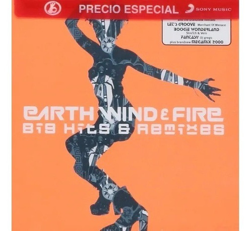 Earth Wind & Fire - Big Hits & Remixes Cd Música Nuevo
