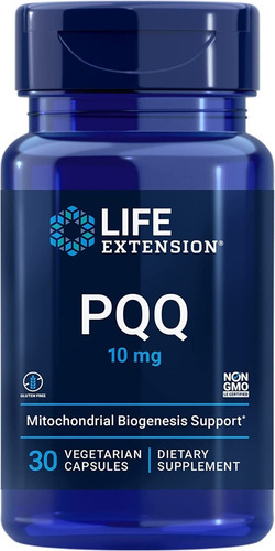 Pqq 10mg 30 Caps Life Extension - Unidad a $9825