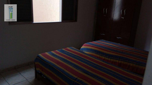 Imagem 8 de 12 de Apartamento Com 2 Dormitórios À Venda, 90 M² Por R$ 266.000,00 - Canto Do Forte - Praia Grande/sp - Ap0248