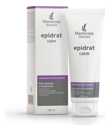 Hidratante Facial Epidrat Calm 120ml Mantecorp Skincare Momento de aplicação Dia/Noite Tipo de pele Todo tipo de pele