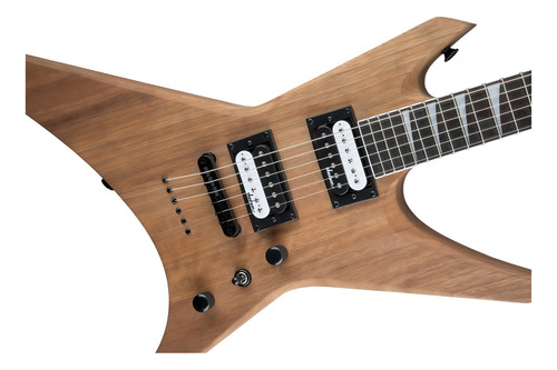 Jackson Guitarra Js Series Warrior Js32t Natural Oil Color Marrón Claro Orientación De La Mano Diestro