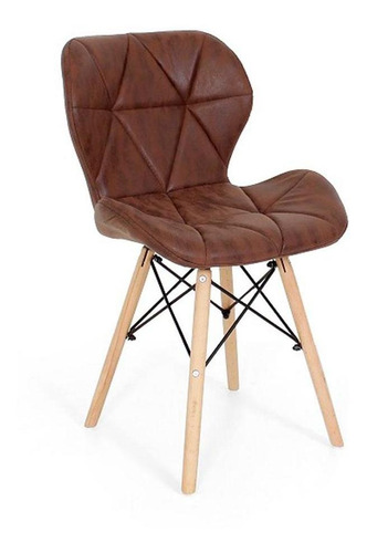 Cadeira Charles Eames Eiffel Slim Special Estofada