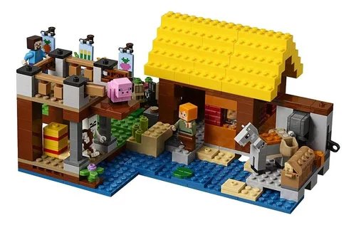 Lego Minecraft Casa De Granja 21144 Kit Construcción 549