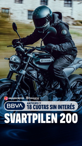 Imagen 15 de 15 de Moto Husqvarna Svartpilen 200 2022 0km No Duke Urquiza Motos