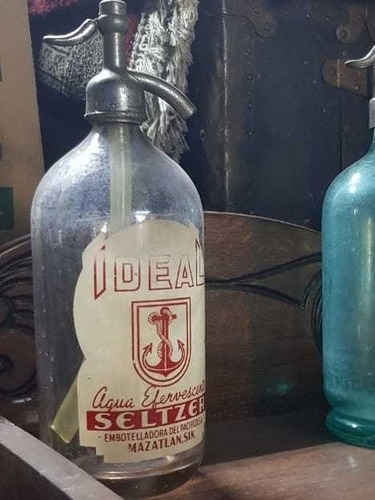 Antiguo Sifon Seltzer Original. Ca.1940 (Usado)