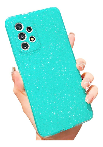 Funda For Galaxy A53 5g Menta Green 6.5 Plug Sintetic Piel