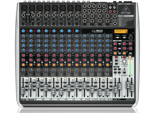 Consola Behringer Mezcladora Xenyx Qx2222usb Premium