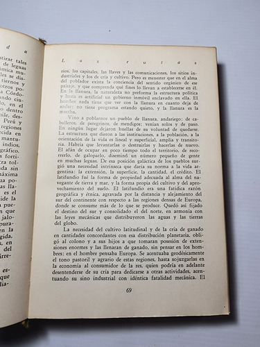 Imagen 7 de 10 de Antiguo Libro Radiografia De La Pampa Estrada 1953 Ro 2090