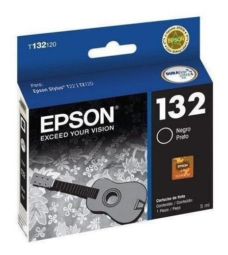 Cartucho Epson Color Negro T132120-al