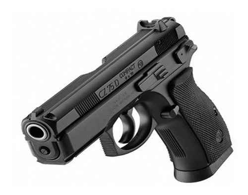 Imagen 2 de 8 de Pistola De Co2 Asg Cz 75d Compact Balines 4.5 Mm Acero