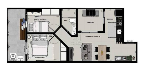 Cobertura Com 2 Dormitórios À Venda, 100 M² Por R$ 400.000,00 - Santa Maria - Santo André/sp - Co4911