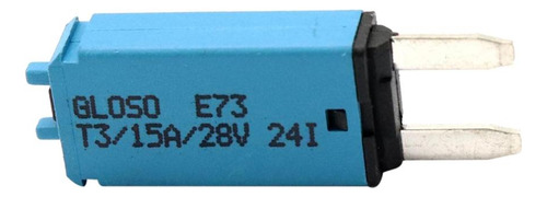 3 Fusibles De Disyuntor Reiniciables Automáticos De 15 A