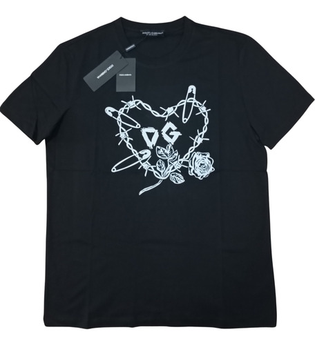 Playera Dolce Gabbana De Hombre Estamapado Corazon