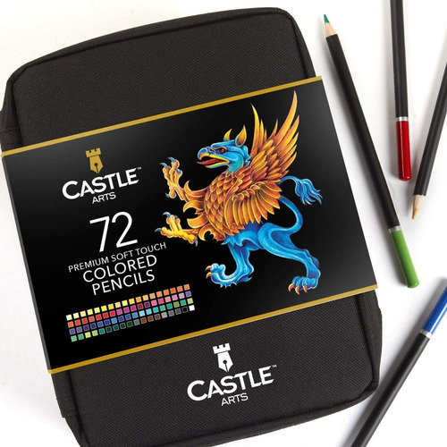 Imagen 1 de 7 de 72 Lapices De Colores Profesionales Castle Arts Supplies