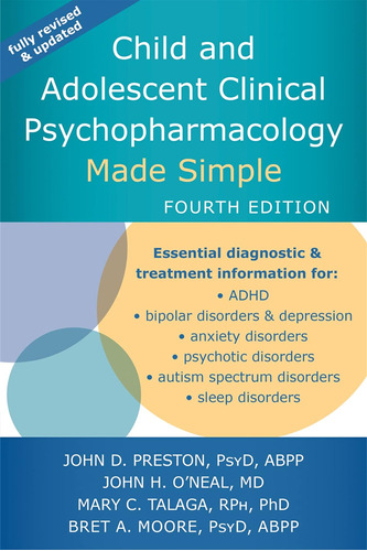Libro Child And Adolescent Clinical Pharmacology En Ingles