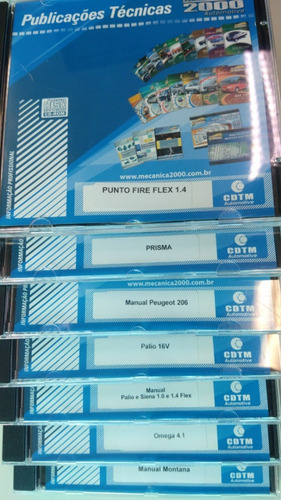 Kit Com 44 Cds Mecânica 2000 Diversos Veículos