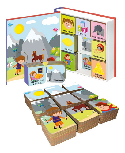 Minilibros Para Jugar Y Aprender: Primeros Conceptos, De Olga Utkina. Serie Minilibros Editorial El Pirata, Tapa Dura, Edición Primera En Español, 2021