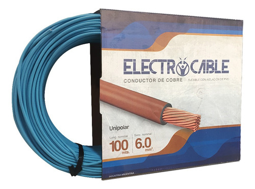 Cable Unipolar 6mm Varios Colores Electrocable X 100m