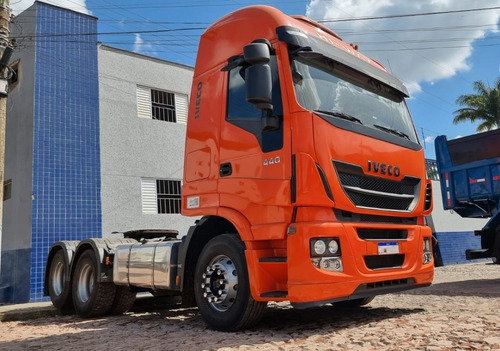 Imagem 13 de 15 de Iveco Hi-way 440 6x2 Ano 2018/2019 Cavalo Trucado