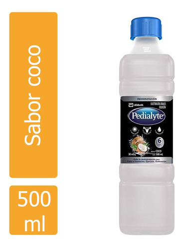 Pedialyte Sabor Coco Frasco Con 500 Ml