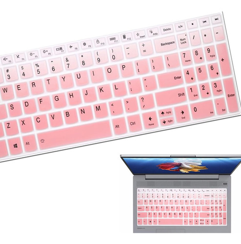 Funda Teclado Silicona Para Lenovo Ideapad Flex Yoga Slim