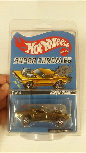 Hot Wheels Super Chromes Gold Van Mustang Poison Pinto 1:64
