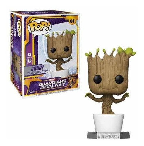Funko Pop Marvel Groot 18 Inch Guardians Of The Galaxy