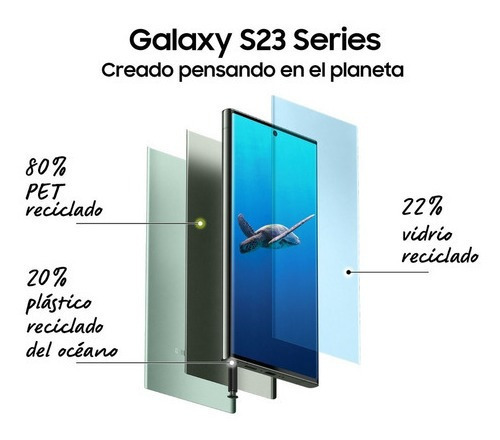 Celular Samsung Galaxy S23 Ultra 8gb + 256gb verde - Excelente (Recondicionado)