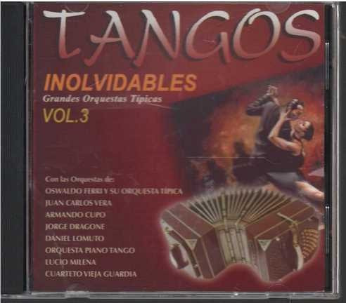 Cd - Tangos Inolvidables Vol. 3 - Original Y Sellado