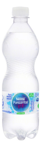 Água mineral Nestlé Pureza Vital com gás garrafa 510 mL