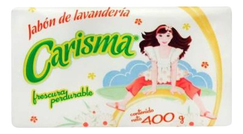 25 Piezas Jabón De Lavandería Carisma En Barra De 400 Gr Caj