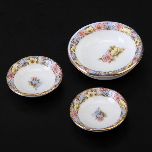 40pcs Casa De Muñecas En Miniatura Mercancías Comedor .