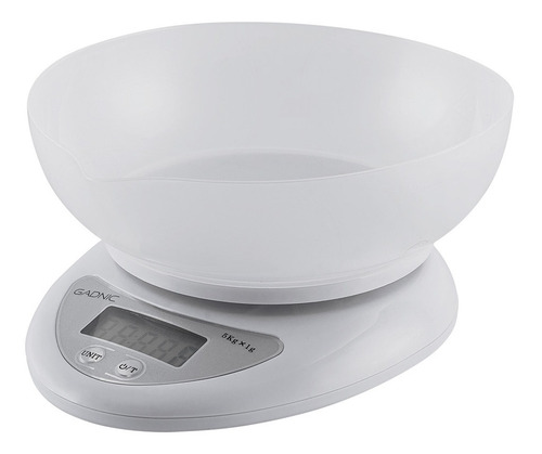 Imagen 3 de 8 de Balanza Digital De Cocina Balanz11 Gadnic 1gr A 5kg