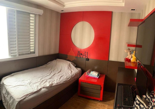 Imagem 11 de 15 de Apartamento Com 3 Dormitórios À Venda, 125 M² Por R$ 1.780.000,00 - Jardim Anália Franco - São Paulo - Av5751