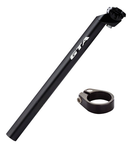 Kit Canote Selim De Bicicleta 31.6mm Alumínio + Abraçadeira 