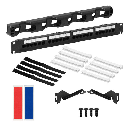 Furukawa 24-rj45 Cat5e Utp Patch Panel 1u Multilan 35030005