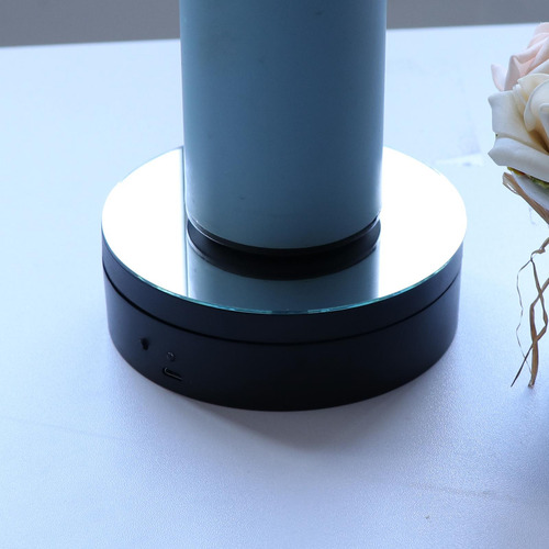 Suporte De Exibição Giratório Motorizado 360 Black Mirror
