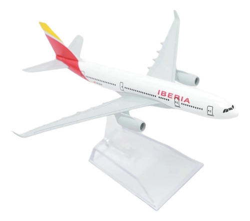 Avión Iberia A330 Escala 1:400-16 Cm Coleccionable Regalo