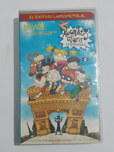 Vhs Rugrats En Paris / La Película