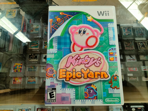 Kirby's Epic Yarn Nintendo Wii