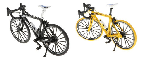 2-pack 1/10 Mini Bicicleta De Bicicletas Modelo Cool