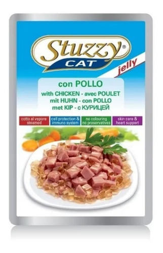 Imagen 1 de 1 de Alimento Humedo Stuzzy Cat Con Pollo Para Gato Caja 24 Pz
