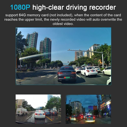 Câmera Dashcam Dash Para Carro Dash Cam 1080p