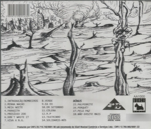 Cd Cólera Verde, Não Devaste! Novo_lacrado Com Bônus