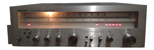 Receiver Technics Sa T-150 Usado, Perfeito -tudo Funcionando Escovado/ Preto (Usado)