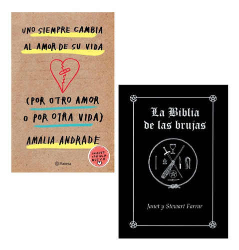 Uno Siempre Cambia Al Amor + La Biblia De Las Brujas