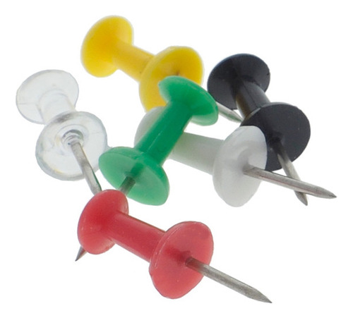 Chinches O Tachuelas Plasticas Ideales Para Tabla De Corcho