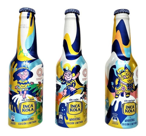 Botella De Inca Kola Edicion Bicentenario 2021 X Unidad