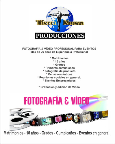 Servicio De Fotografía Y Vídeo Profesional Eventos